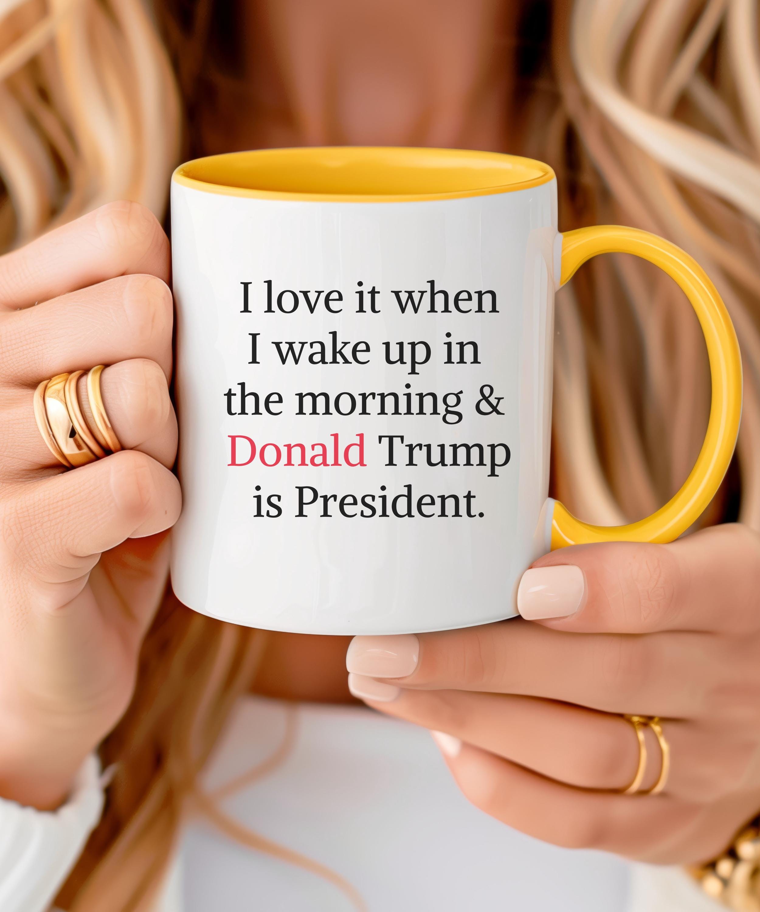 ドナルド・トランプ大統領のコーヒーマグカップ - 11オンス/15オンス