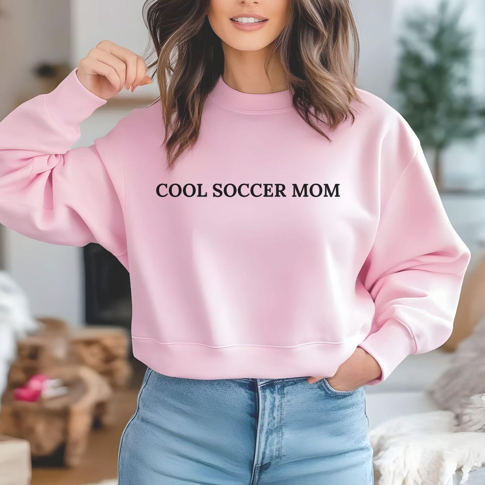 Gift For Her, Gift For Mom,Soccer Mom Shirt, Cool Soccer Mom Sweatshirt, Soccer Shirt, Soccer Mom Sweatshirt, Soccer Mom Gift, Soccer Shirt 4Fansport