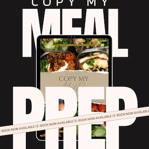 Skopiuj moje przygotowanie posiłków - e-book z przepisami