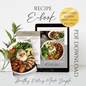 Une alimentation saine en toute simplicité - Ebook de recettes