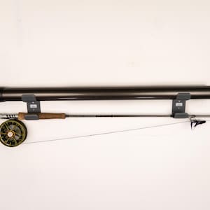 Fishing Rod and Tube Holder, Wall Mount, Fishing Rod Holder, Fishing Tube Holder, Fly Rod Tube Storage