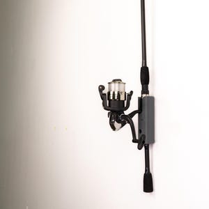 Vertical Fishing Rod Holder | Single Fishing Rod, Wall Mount, Vertical, Fishing Storage