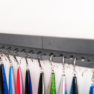 Magnum Fishing Lure Holder Wall Mount – Hook Lure Organizer – Tackle ...