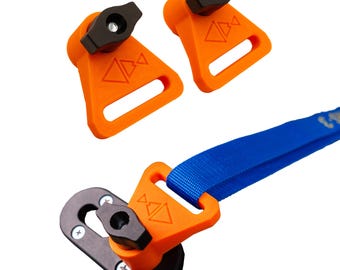 Sujeción para kayak / Anclaje horizontal para correa de equipo / Montaje en riel T-Track / Accesorios para kayak