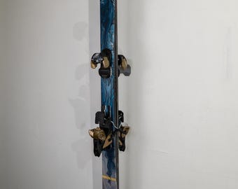 Vertical Ski Hanger | Single Wall Mount | Ski Rack & Ski Storage | Garage Ski Organizer | Made in USA