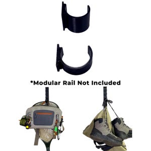 Gear Hook Attachment | Modular Wall Mount Storage System | Fishing & Outdoor Gear Organizer | USA