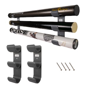 Fly Rod Tube Holder Wall Mount | Triple Tube Storage Rack | Fly Fishing Gear Organizer | Made in USA