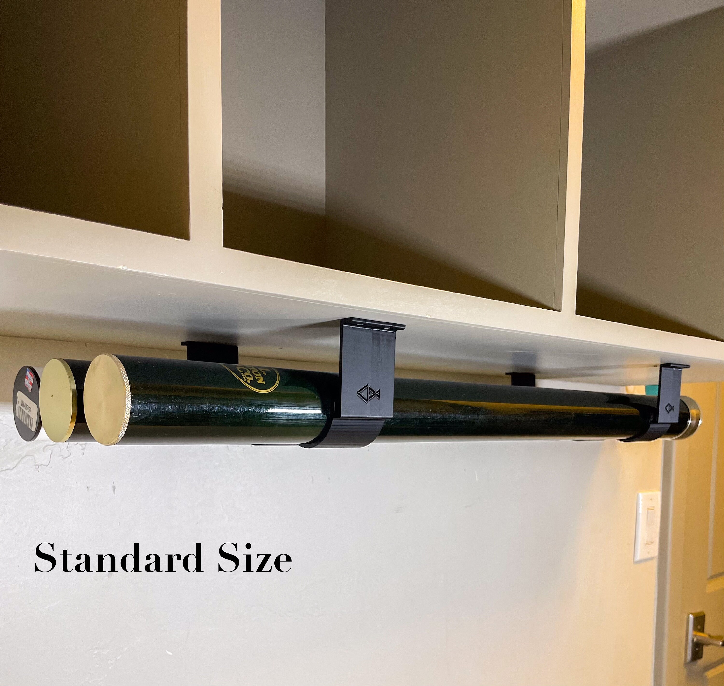 Fly Rod Tube Rack Triple Shelf Etsy