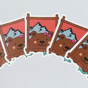 Brown Bear Sticker