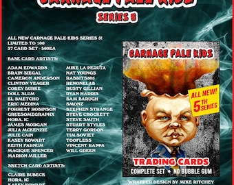 Carnage Pale Kids: Series 5 Trading Card Set