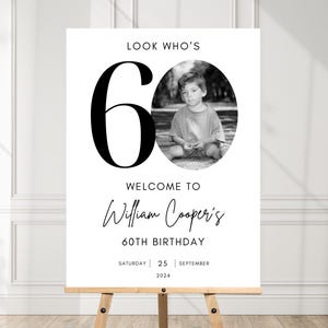 Plaque de bienvenue 60e anniversaire, 60e anniversaire de naissance, affiche de bienvenue 60e anniversaire, affiche de bienvenue 60e anniversaire, affiche de bienvenue 60e anniversaire, 60e anniversaire de bienvenue JE465