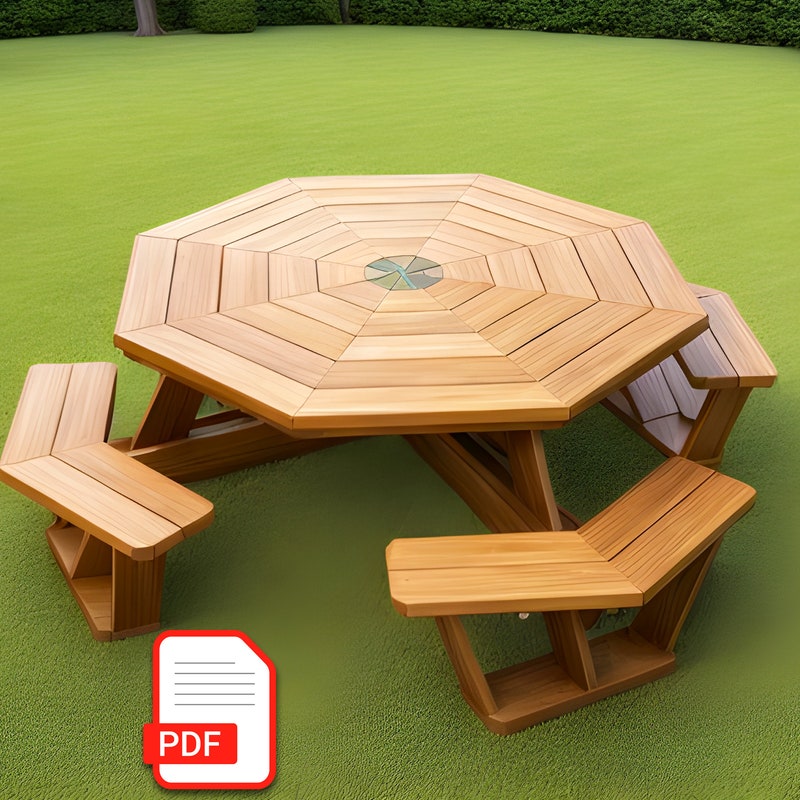 Outdoor Table Plans - Etsy