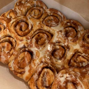 Cinnamon Roll Recipe with Salted Caramel