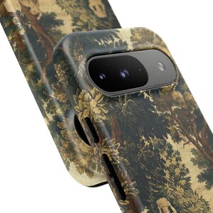 Funda para teléfono con tapiz francés: cubierta mate resistente a los impactos. imagen 2