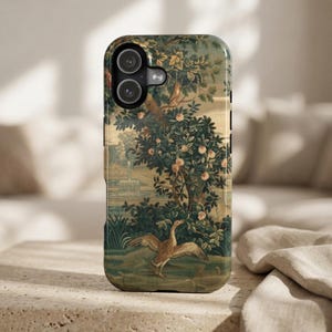 Funda para teléfono French Verdure: compatible con MagSafe