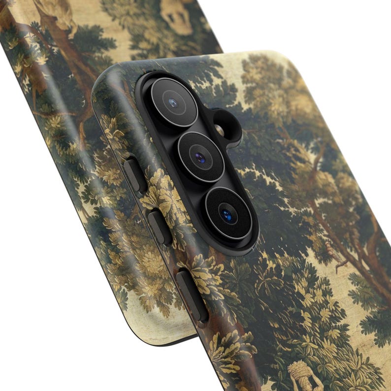 Funda para teléfono con tapiz francés: cubierta mate resistente a los impactos. imagen 14