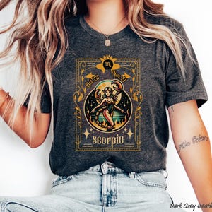 Camisa de Escorpião, Signo do Zodíaco de Escorpião, Camisa do Horóscopo de Escorpião, Camisa de Escorpião, Camisa do Signo de Escorpião, Presente para Escorpião, Presente Escorpião
