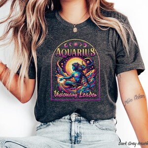 Camiseta de Aquário, Signo do Zodíaco de Aquário, Camiseta do Horóscopo de Aquário, Camiseta do Zodíaco, Camiseta do Signo de Aquário, Presente para Aquário, Presente de Aniversário Aquário