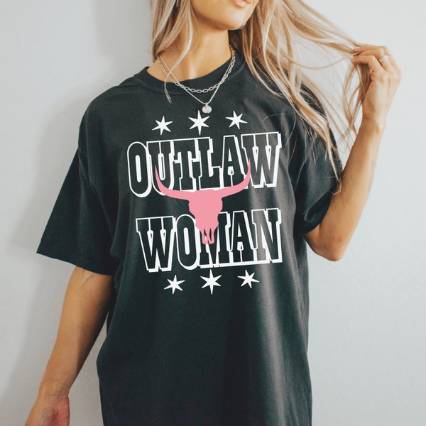 OUTLAW WOMAN SHIRT, Outlaw Woman Song Shirt, 90s Country Music Tee, Outlaw Woman Tee, Gift Shirts, Vintage Style Shirts, Cowgirl Shirt
