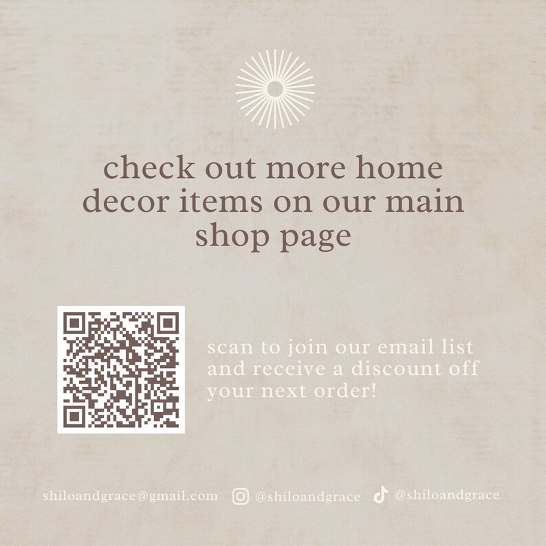 Shilo and Grace Email List Discount