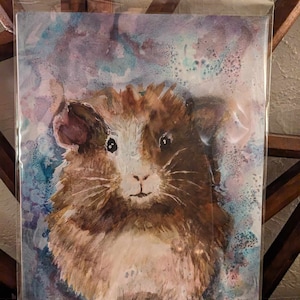 Guinea Pig art print
