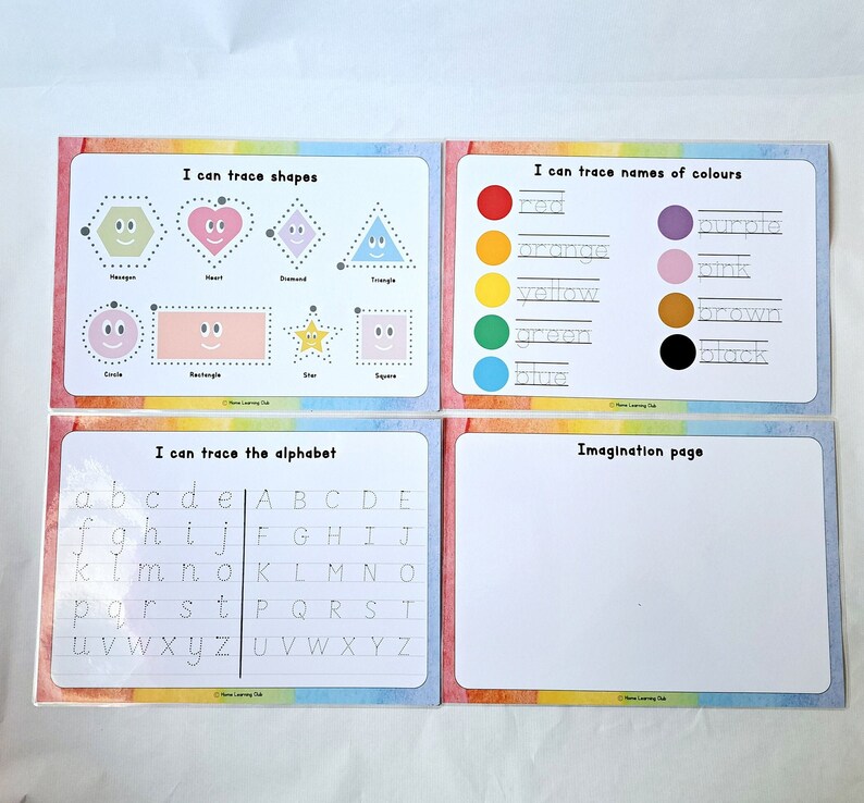 PDF School Readiness Dry Wipe Activities, Handwriting Practice Pack ...