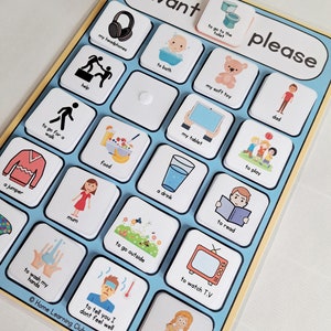 PDF Ich möchte chart, PECS, Autismus-Ressourcen, ASD, Homeschooling-Ressourcen, Visuelle Lerner, Adhd-Ressourcen, Kinder-Routine-Diagramm, Tagesplaner, SENDEN
