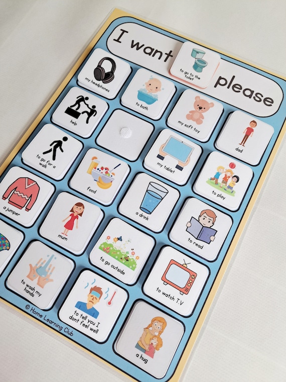 PDF I want chart,PECS,Autism Resources,asd,Homeschooling Resources,Visual Learners, adhd Resources,Kids Routine Chart,Daily Schedule, SEND