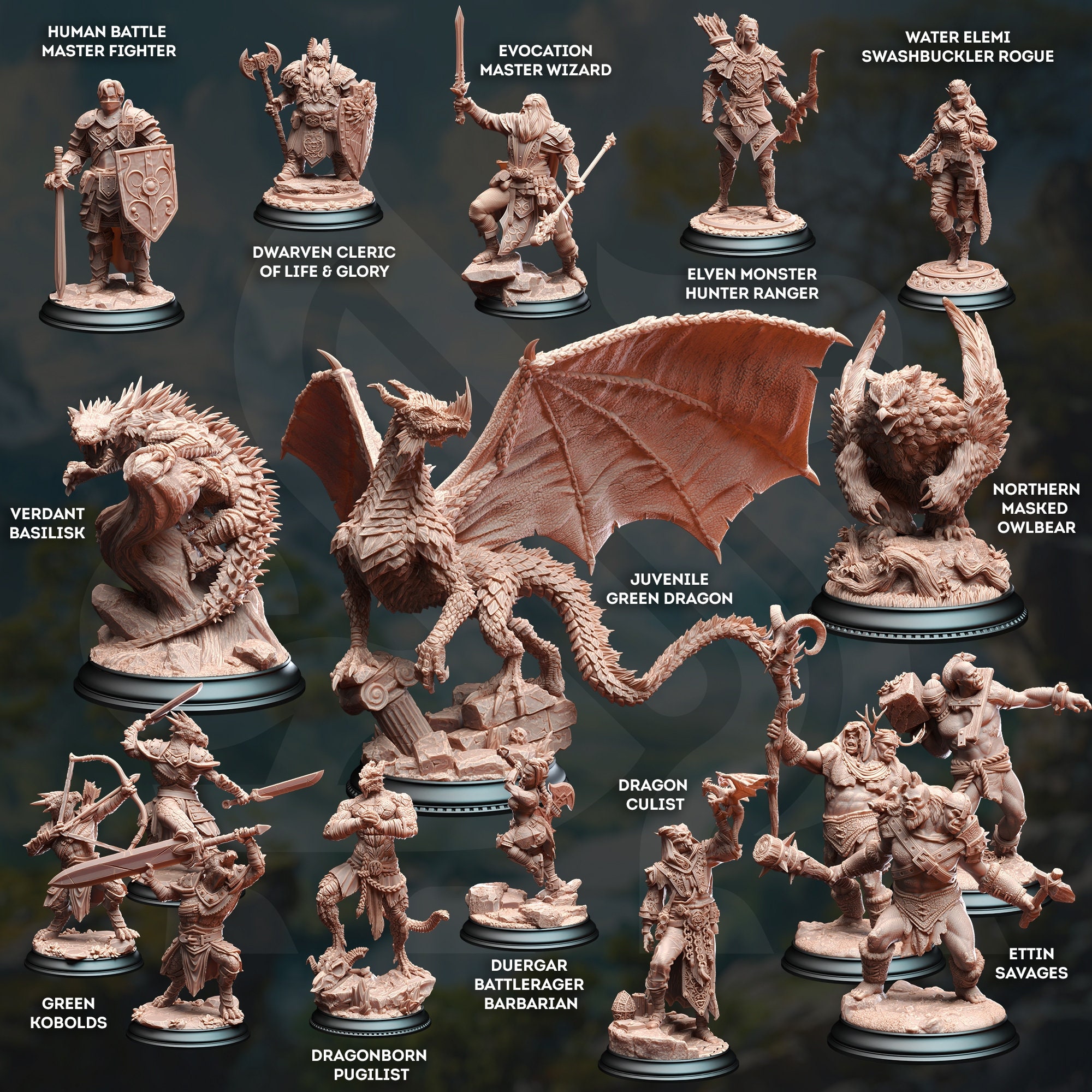 Miniature Ours Cavalier Templier - Pour Donjons & Dragons - Neuf