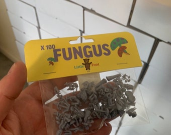 Mushrooms | DND Dungeons and Dragons TTRPG | woodland Basing materials and Forest Fungi Scatter Mushroom Miniatures plants forests swamps
