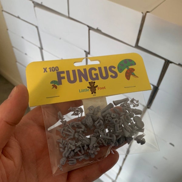 100 pezzi 50 pezzi Spargi funghi Terreno DnD Dungeons and Dragons 28 mm/32 mm Materiali di base e pezzi Foresta Funghi Scatter Piccoli funghi TTRPG