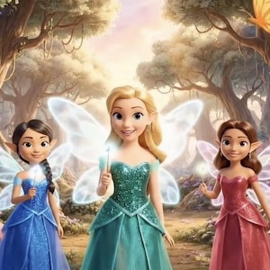 Personalized Fairy Princess Video Message: Custom Birthday Gift