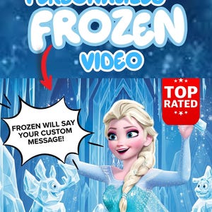 Frozen Elsa Personalized Video | Custom Princess Message | Birthday Party Video | Party Invitation | Kids Entertainment | Birthday Gift Idea