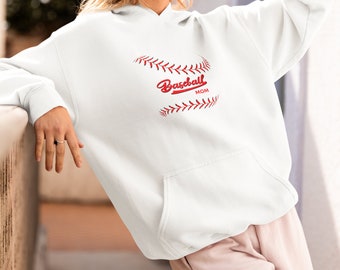 Baseball Mom Hoodie Stylish Game Day Apparel for Baseball Season Baseball Mom Era Sport Mom Shirt Game Day Sweatshirt Baseball Hoodie Mom