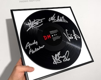 Framed Michael Jackson Billie Jean Signed LP Record Vinyl Record