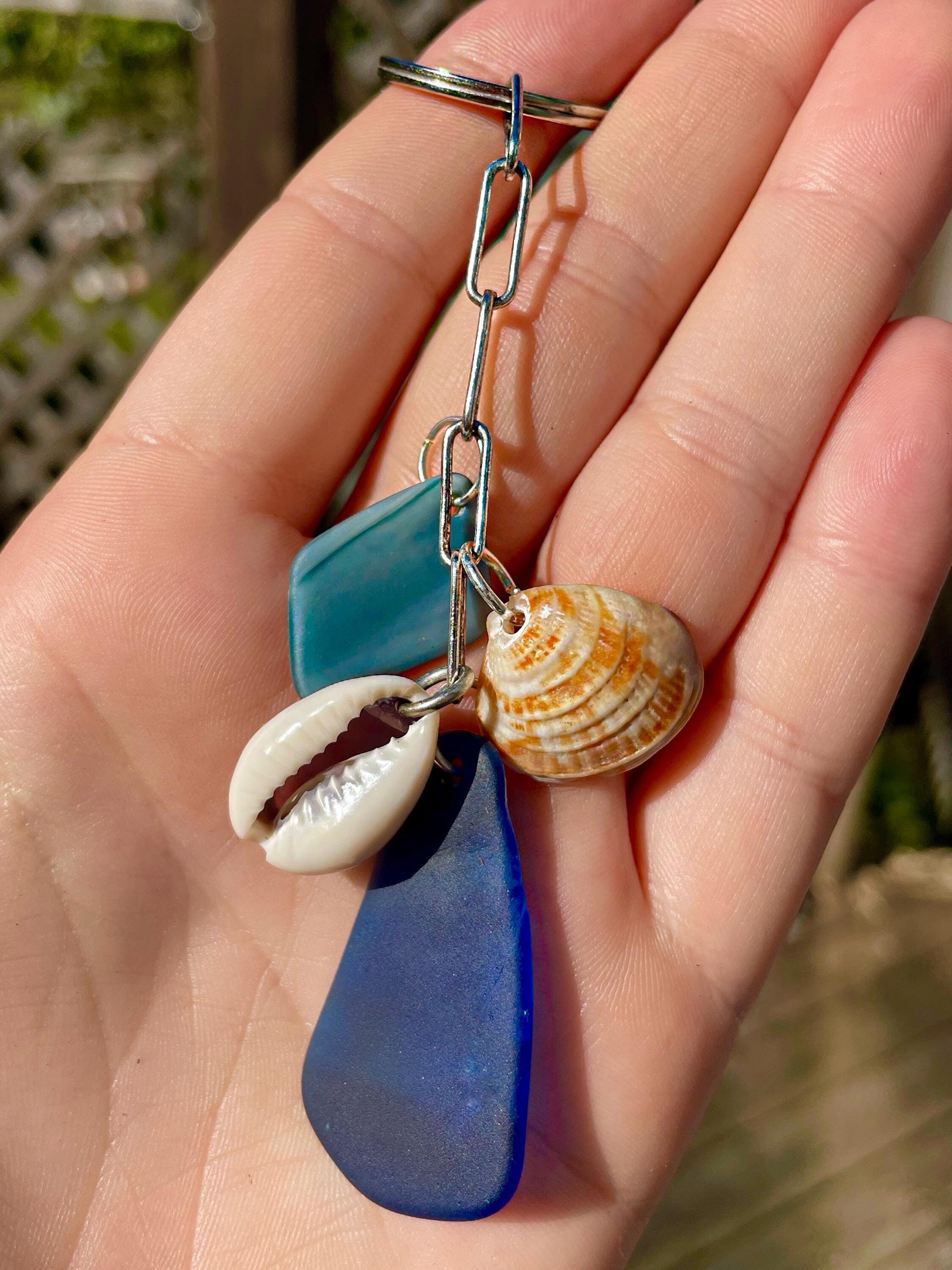 シーグラスキーホルダー - Etsy 日本
