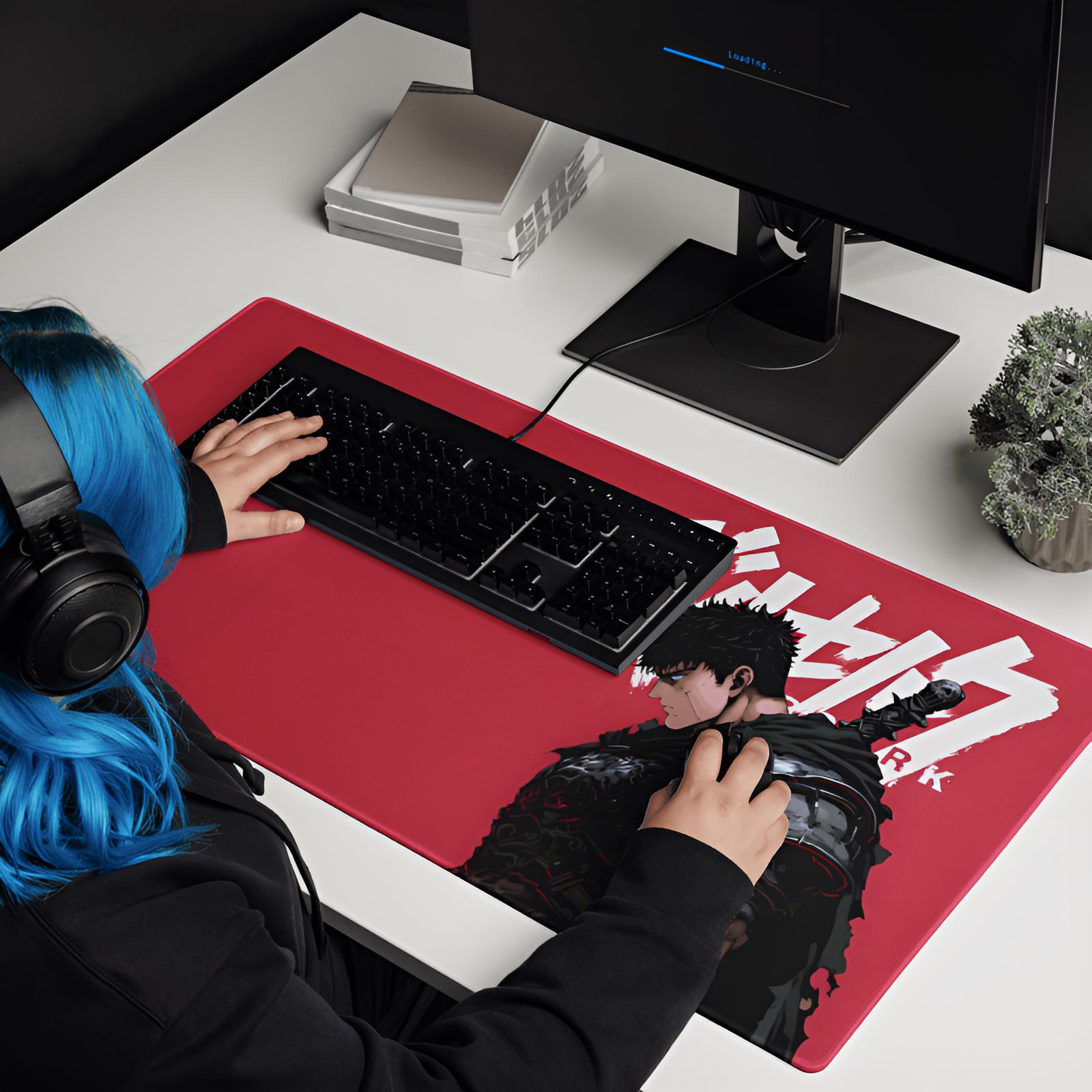 ベルセルク「ガッツ」ソフトゲーミングマウスパッド - Etsy 日本