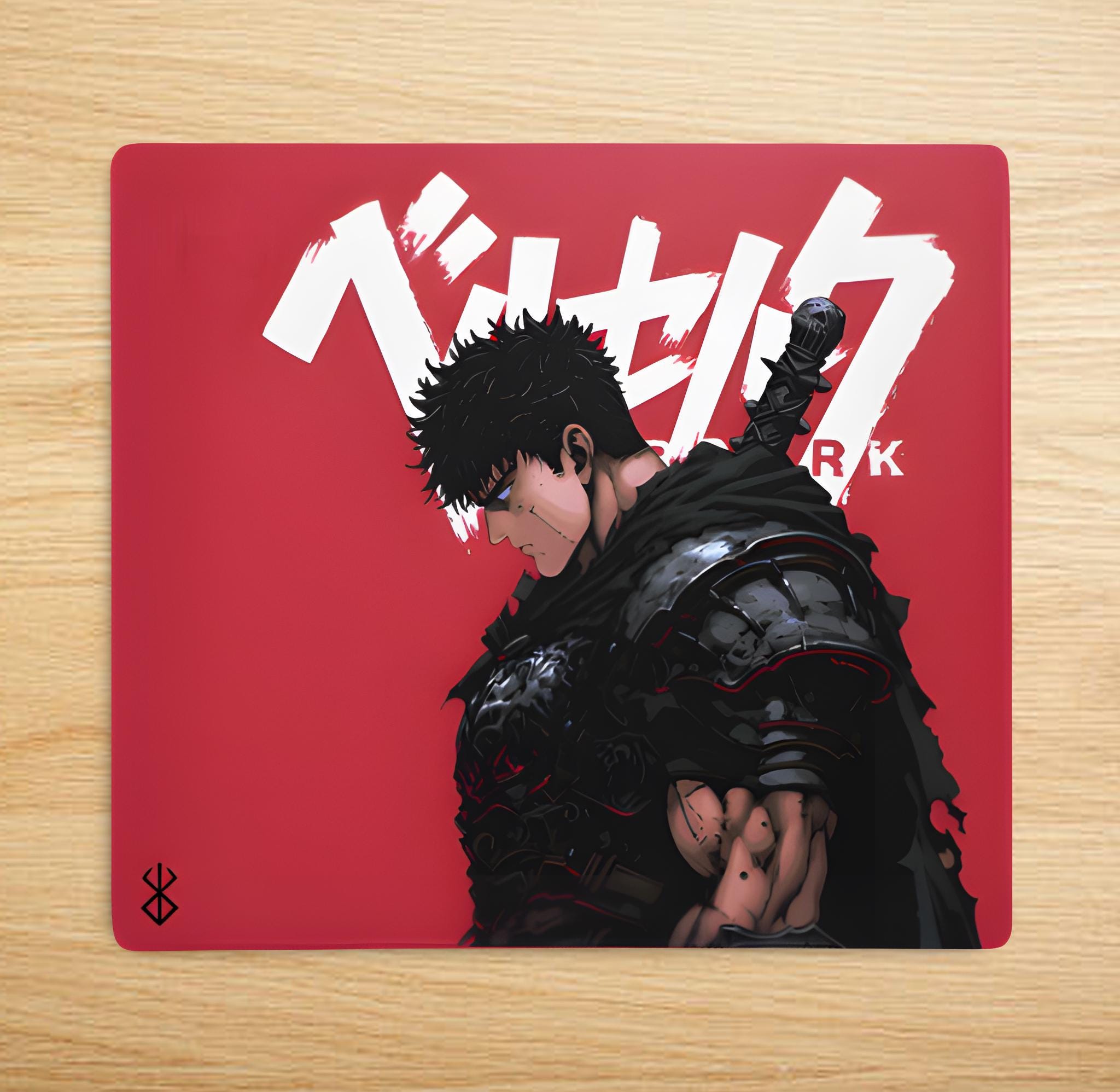 ベルセルク「ガッツ」ソフトゲーミングマウスパッド - Etsy 日本