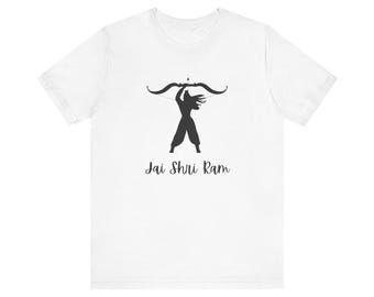 Jai Shri Ram T-Shirt, Hindu Devine Worship, Unisex Tee