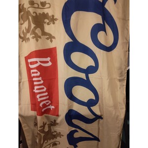 Coors Banquet 3x5 Flag. Will ship same or next day.