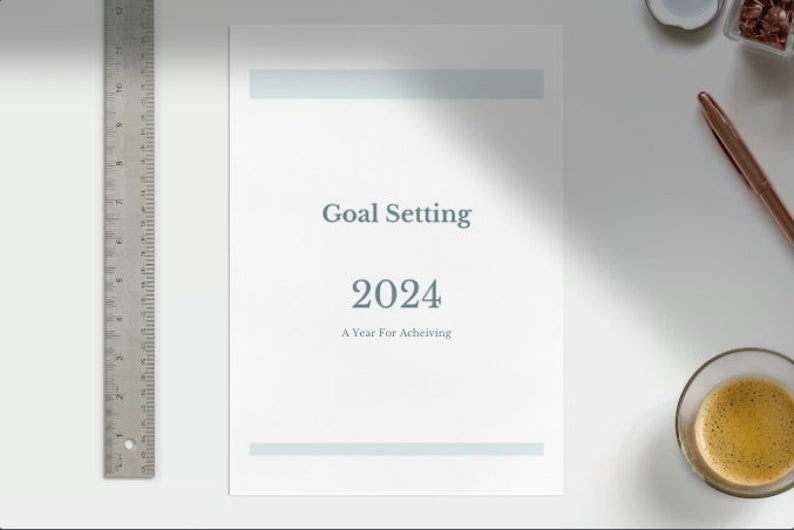 2024 Goal Setting, 2024 Planner - Etsy