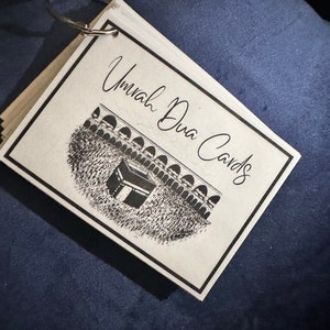 Tarjetas flash Umrah Dua - Hechas a pedido