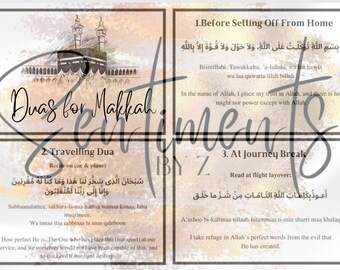 Umrah Dua Cards (PDF)