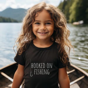 Toddler Fishing Shirt for Boys Girls Kids Gone Fishing Tee Outdoor Adventure T-Shirt Camping Gift Youth Nature Shirt Toddler Fishing TShirt