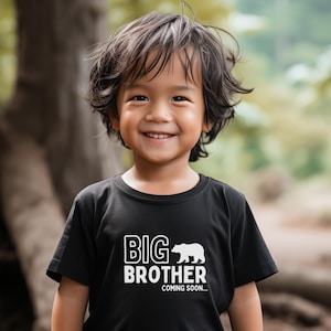 Big brother tshirt, big brother 2025 shirt, soon to be big brother, pregnancy announcement, BIG BRO, Big bro shirt, toddler big brother tee