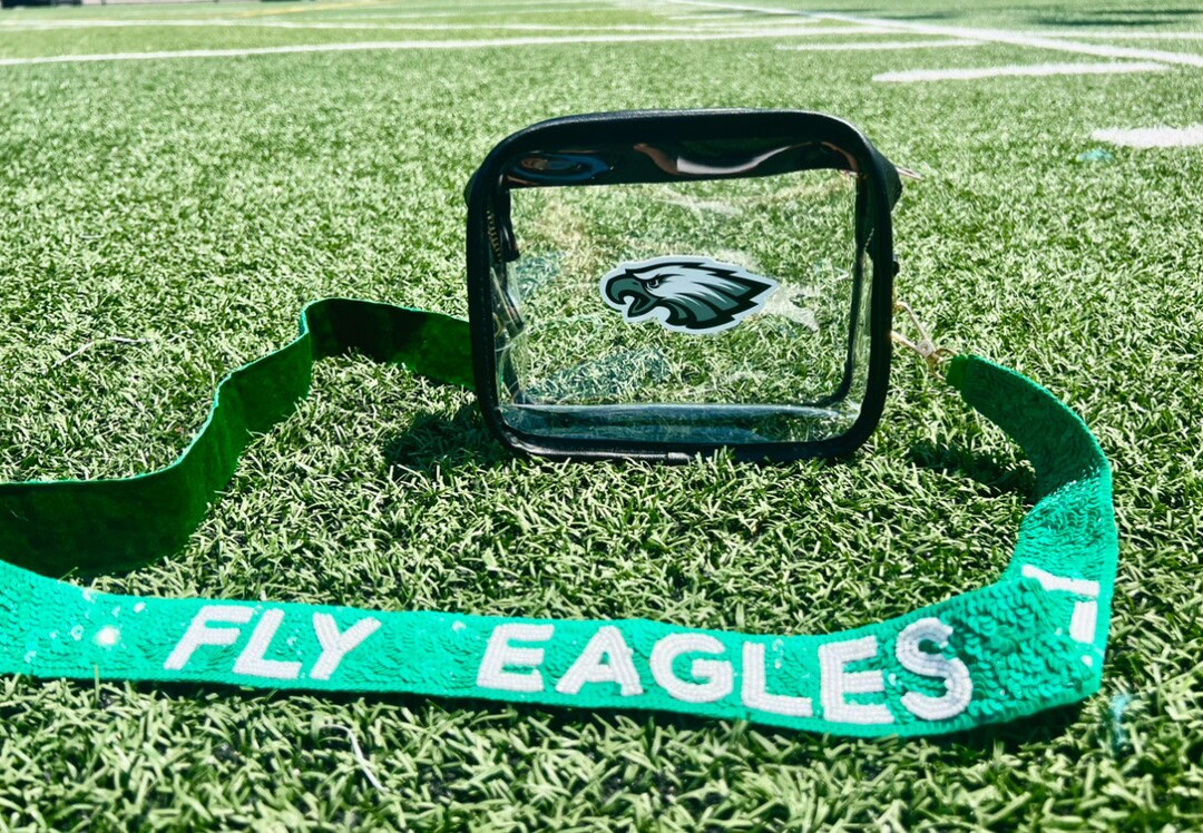 Eagles Stadium Approved Bag Football Clear Bag NFL Bag Clear Eagles Bag