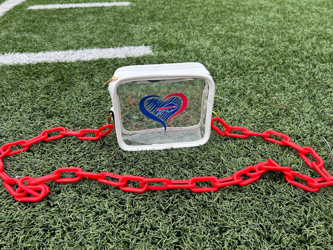 Buffalo Bills NFL Approved Clear Stadium Crossbody Bag - Stylish