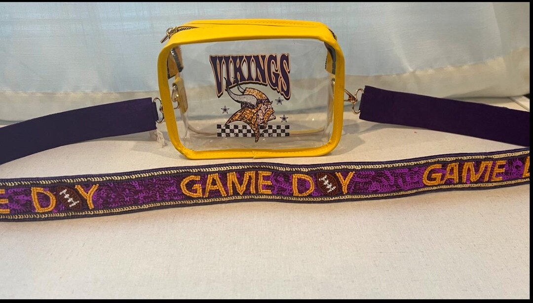 Minnesota Vikings Stadium Bag Vikings Bag NFL Stadium Approved Vikings