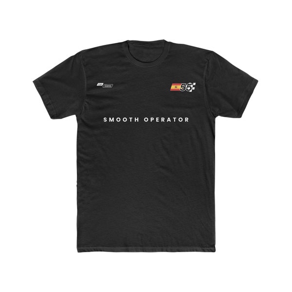 Carlos Sainz Shirt Ferrari F1 Shirt Smoother Operator Shirt Formula 1 Shirt for Ferrari Fans