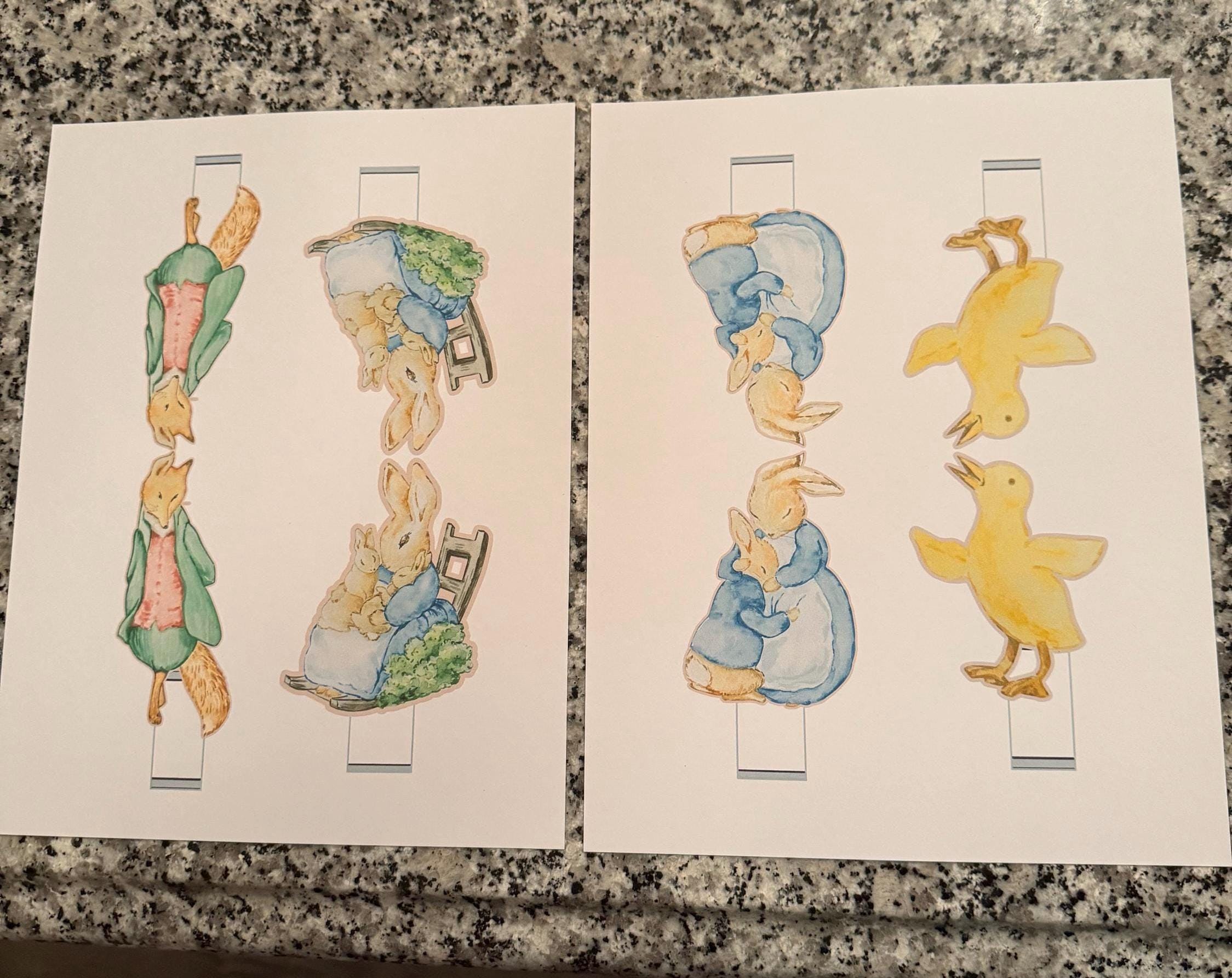 Beatrix Potter Peter Rabbit Table Setting Decoration INSTANT DOWNLOAD ...